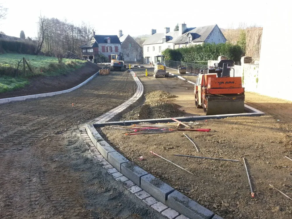 aménagement d'allées à La Villette